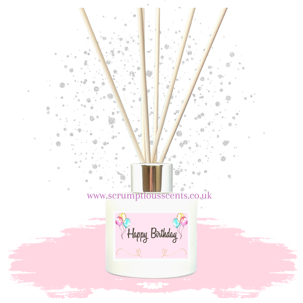 'Pink Birthday' Reed Diffuser